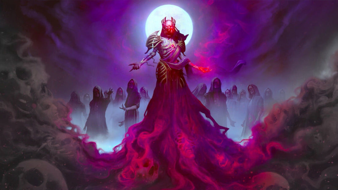 Vecna, le lich de Donjons & Dragons, dans son illustration officielle