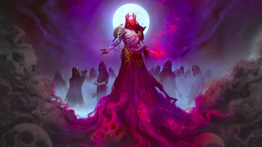 Vecna, le lich de Donjons & Dragons, dans son illustration officielle