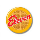 Plakietka 44 mm Stranger Things gofr Eleven