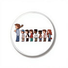 Plakietka 44 mm Stranger Things paczka gęsiego