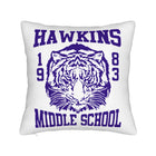 Poszewka na poduszkę Stranger Things Hawkins Middle School tygrys