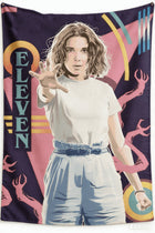 Tkanina ścienna Stranger Things Jedenastka