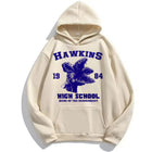 Bluza beżowa Stranger Things Hawkins High School 1984 Home of the Demogorgon