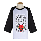 T-shirt męski Stranger Things Hellfire Club rękawy raglan