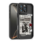 Etui iPhone silikonowe Stranger Things gazeta Hawkins Post