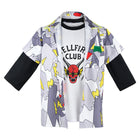 Zestaw t-shirt i koszula wierzchnia Stranger Things Hellfire Club
