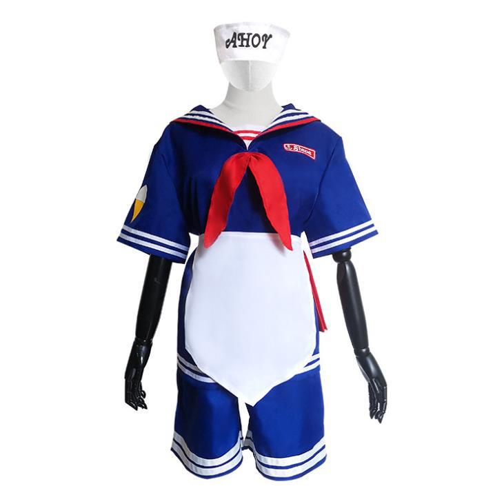 Uniform Scoops Ahoy Stranger Things dla dziewczynki, widok z przodu