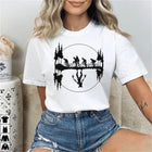 T-shirt damski Stranger Things rowery pod lampkami