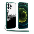 Etui iPhone zielone Stranger Things rowery i Druga Strona