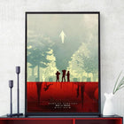 Plakat Stranger Things las w Hawkins