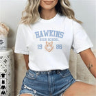 T-shirt damski Stranger Things Hawkins High School 1986