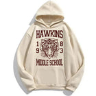 Bluza beżowa Stranger Things Hawkins Middle School