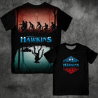 T-shirt męski Stranger Things Welcome to Hawkins