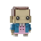 Figurka z wielką głową do zbudowania Stranger Things Jedenastka w różowej sukience