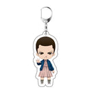 Brelok chibi Stranger Things Jedenastka w różowej sukience