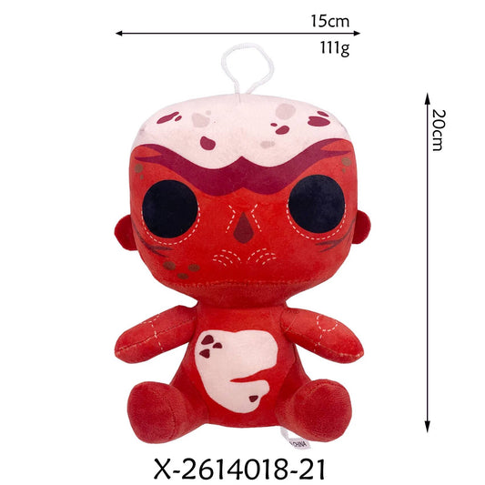 Peluche Stranger Things créature rouge 20 cm vu de face