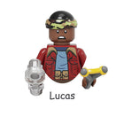 Minifigurka do zbudowania Stranger Things Lucas Sinclair