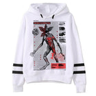 Bluza biała Stranger Things anatomia Demogorgona