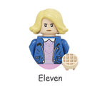 Minifigurka do zbudowania Stranger Things Jedenastka
