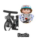 Minifigurka do zbudowania Stranger Things Dustin Hellfire Club