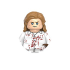 Minifigurka do zbudowania Stranger Things zakrwawiona koszula
