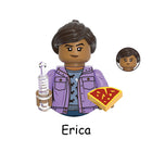 Minifigurka do zbudowania Stranger Things Erica Sinclair