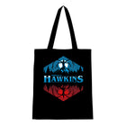 Torba tote Stranger Things Hawkins niebieski Demogorgon