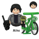 Minifigurka do zbudowania Stranger Things Mike Wheeler na rowerze