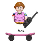 Minifigurka do zbudowania Stranger Things Max Mayfield na deskorolce