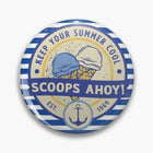 Plakietka Stranger Things Scoops Ahoy