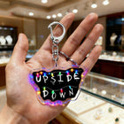 Brelok Stranger Things Upside Down holograficzny