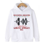 Bluza dziecięca Stranger Things Rocking Around the Upside Down biały