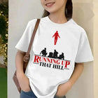T-shirt dziecięcy Stranger Things Running Up That Hill strzałka