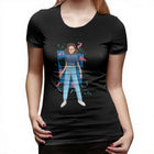 T-shirt damski Stranger Things portret Jedenastki