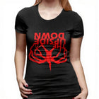 T-shirt damski Stranger Things Upside Down lustro