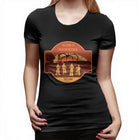 T-shirt damski Stranger Things Welcome to Hawkins Indiana naszywka